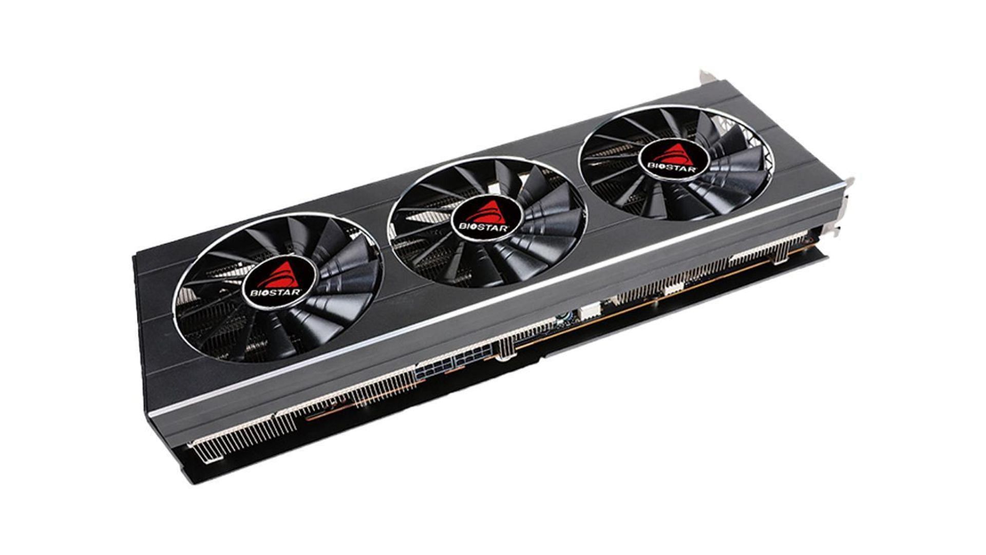 The Biostar RTX 3080 10 GB Gaming video card (Image via Newegg)